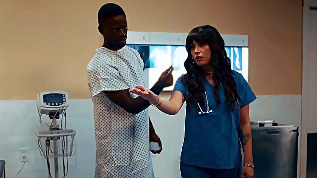Nurse BBC Facefucked - Time Stop Interracial Freeze Porn