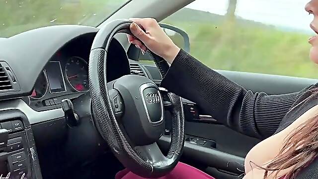Gorgeous French Mom Of Best Friend Fucked In Her Car For