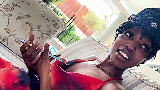 This EBONY TEEN ditched bible study