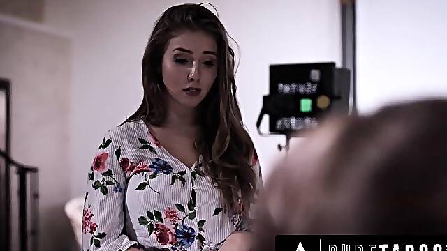 Jay Taylor Prude Taboo Seduction: Assistant Lena Paul Bowed by Bareback Anal Pounding from Angry Hus