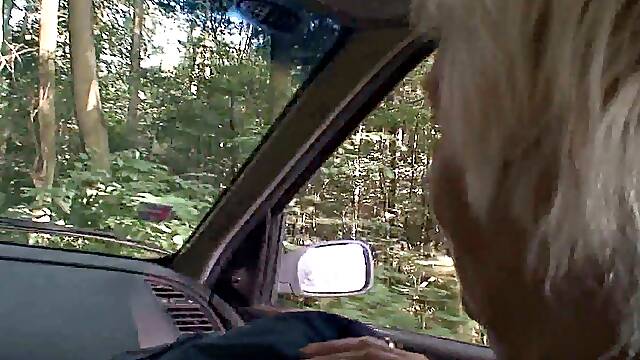 70-Year-Old Big-Tits Granny Pounded Roadside