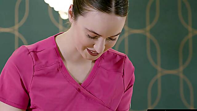 Horny Brunette Stars Octavia Red And Hazel Moore Lick Each Others Pussies During Steamy Massage Session