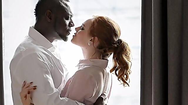 Ella Hughes Rides Black Cock
