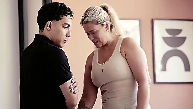 Caught Cheating Stepmom Tommyverga and Cata Sanchez Trade Fuck for Silence