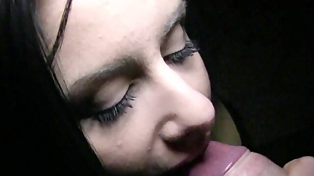 Alex Black sucks rock hard cock and fucks for some cash