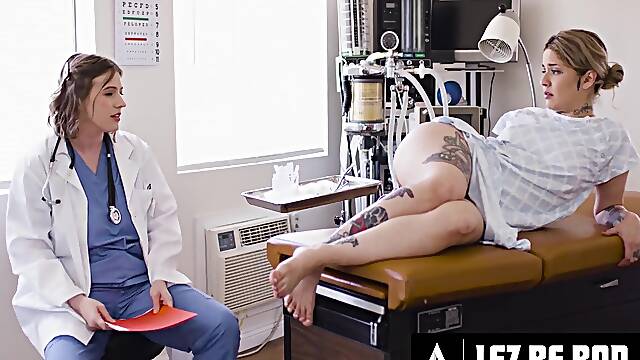 Vanessa Vega Stuck Anal Beads In Her Ass! Fisting Rectal Exam From Doctor Riley Nixon