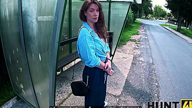 Redhead Babe Was Really Shy To Fuck While Girlfriend Was Watching