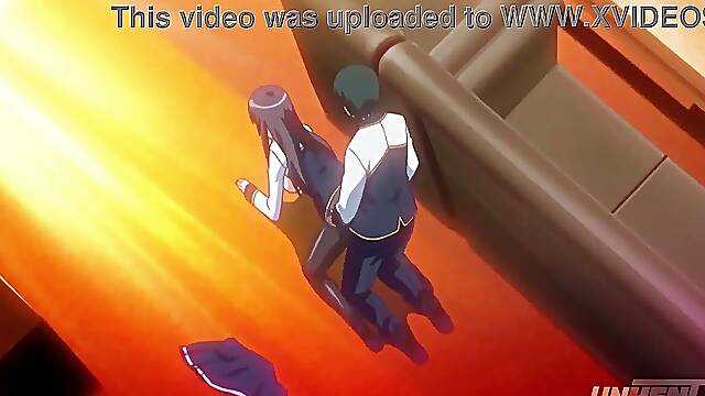 Busty Asian teen takes on hardcore rough anal in uncensored Hentai