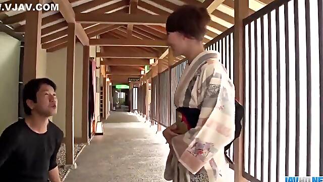 Nipponese Sexy Geisha Hot Sex Video With Aoi Mizuno
