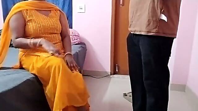 My Sali dressed for Haldi Ceremony but she has exams tomorrow. She is confused and alone with her Ji