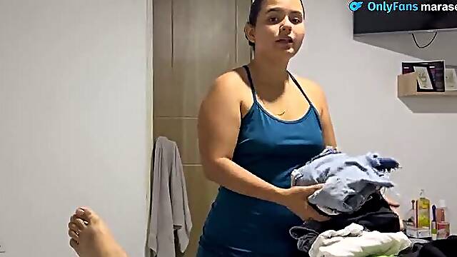 Fucking My Bosss Maid Before I Go Out