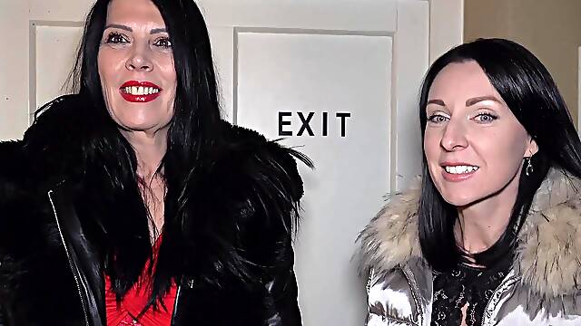 Incredible threesome with girls from the elite club, part 1