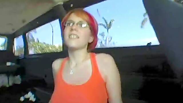 Cecily sucks and gets fucked right in the bangbus