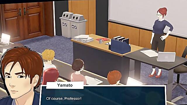 Quickie a Love Hotel Story: in the University with the Hawt Professor - Movie three
