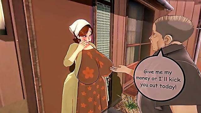 This dude finds out how his mamma pays the rent xd CG mother id like to fuck anime porn