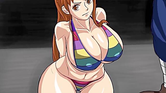 One piece Nami gangbang