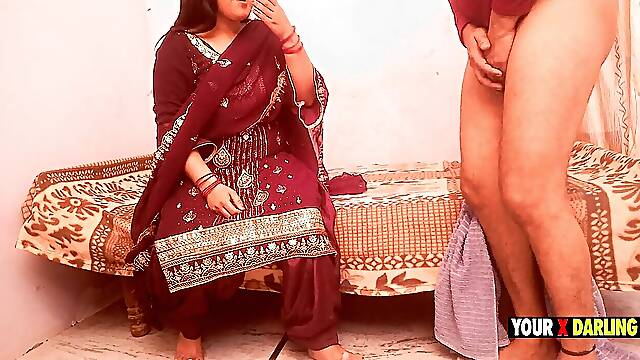 Punjabi Bhabhi fucked by brother-in-law in doggystyle Clear and loud Hindi Audio