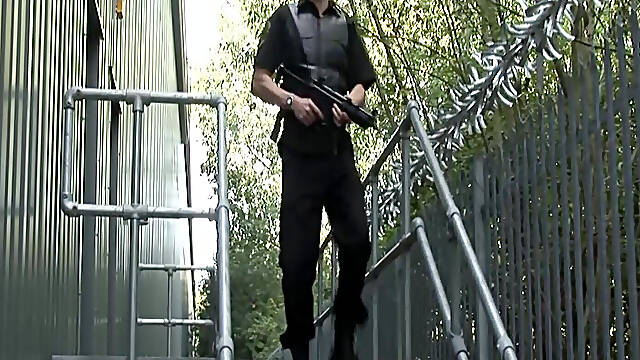 Mature Big Dicks Scene-2_two Blondes in Lingerie Meet at the Police Station and Have Anal Sex.