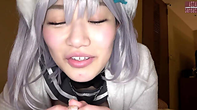 Amateur Av - 104cm Massive Bust Cosplayer - Reverse Bunny with Shiny Oil and Nonstop Climaxes - Act2