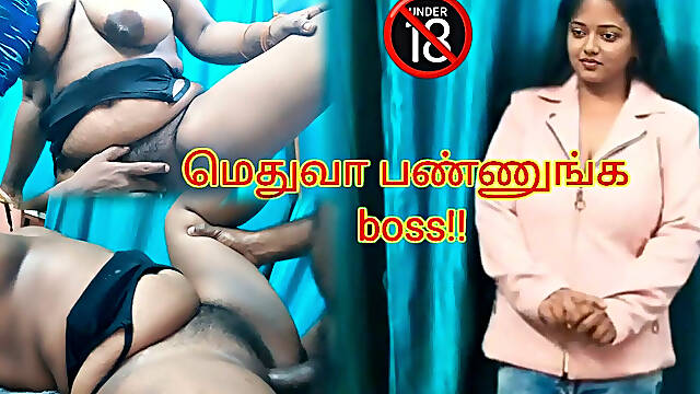 The Huge Boobs Secretary Is Ready to Do Anything to Get a Salary Raise From Her Boss